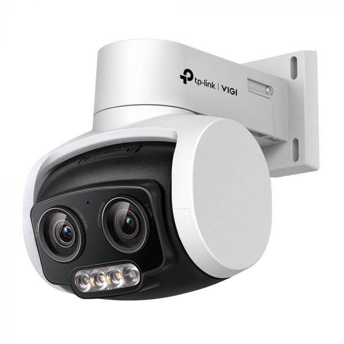 IP-Камера TP-LINK VIGI C540-V, PoE, 4Мп, 2,8-12мм, H265+, IP66, Dome, кольорове нічне бачення, подвійний об'єктив, зовнішня