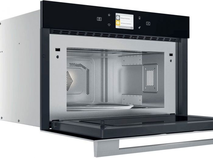 Мікрохвильова піч Whirlpool вбудована, 31л, електронне упр., 1000Вт, гриль, дисплей, конвекція, нерж