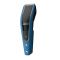 Машинка для стриження  Philips Series 5000, акум., роторний мотор, насадок-3, сталь, чорно-синій