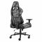 Крісло 2E GAMING HIBAGON II, ПУ шкіра, 3D-Armrests, чорно-зелений