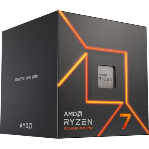 Центральний процесор AMD Ryzen 7 7700 8C/16T 3.8/5.3GHz Boost 32Mb Radeon Graphics AM5 65W Wraith Prism cooler Box