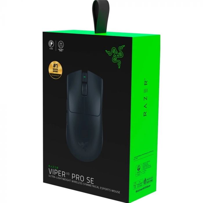 Миша Razer Viper V3 Pro SE Gen-2, USB-A/WL, чорний