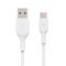 Кабель Belkin USB-A > USB-C заряджання/синхронізації 15Вт, 1м, PVC, білий