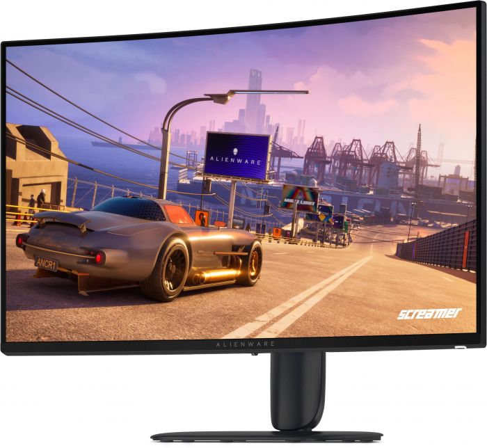 Монітор DELL 31.5" AW3226DM 2xHDMI, DP, USB, VA, 2560x1440, 240Hz, 1ms, DCI-P3 95%, CURVED, FreeSync, HDR 400