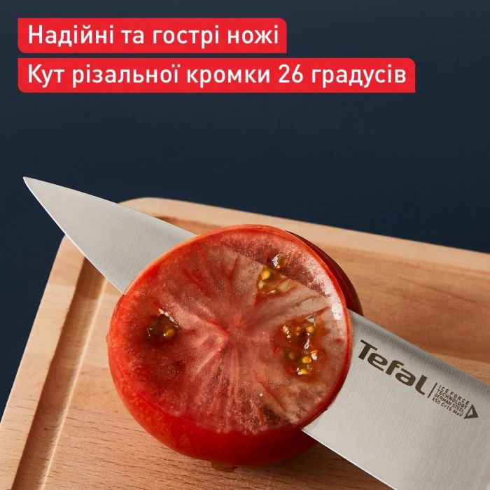 Сокира Tefal Ice Force, 18см, нержавіюча сталь, пластик