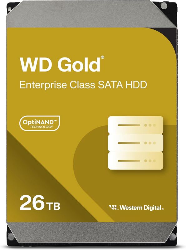 Жорсткий диск WD 26TB 3.5" 7200 512MB SATA Gold