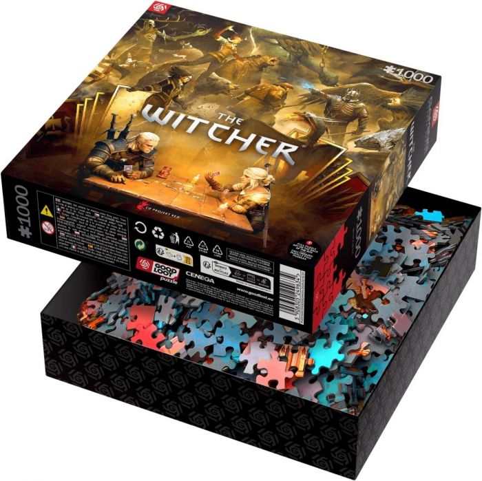 Пазл GoodLoot The Witcher Playing Gwent 1000 ел.