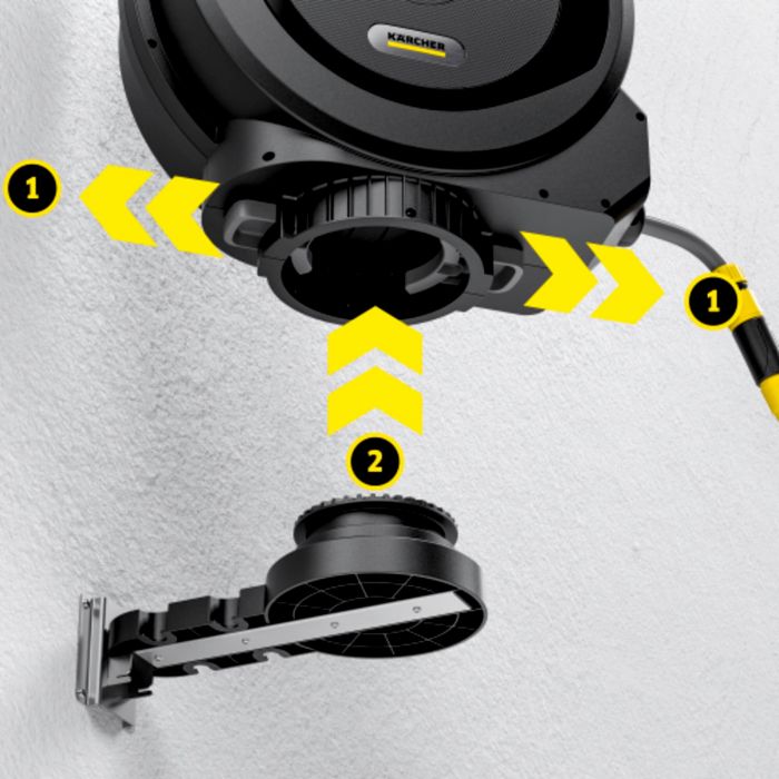 Котушка зі шлангом Karcher HBX 4.20 Automatic автоматична 20м шланга 1/2” 8.68кг