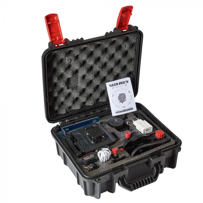Нівелір лазерний Vitals Professional LL 16go до 50м ±0.3мм/м зелений промінь 2 вертикаль 120° 2 горизонталь 360° АКБ 3.7В 5200мА•год сумка IP54 2.74кг