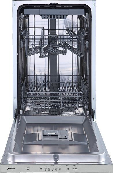 Посудомийна машина Gorenje вбудовувана, 11компл., E, 45см, 3й кошик, білий