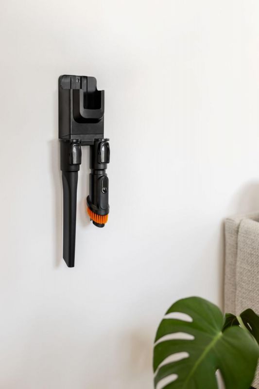 Пилосос Gorenje бездротовий, 60Вт, конт пил -0.6л, автон. робота до 50хв, HEPA, 2 в 1, підсвічування, індикатор, щітка- електротурбо, сірий