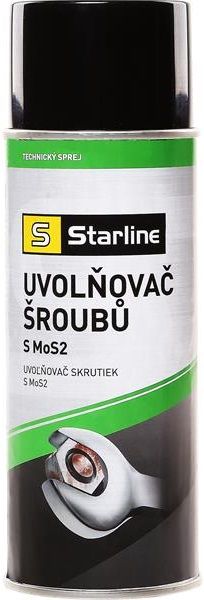 Перетворювач іржі з молібденом Starline ACST001 MoS2 спрей 300мл