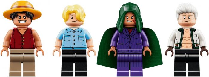 Конструктор LEGO ONE PIECE Сутичка з капітаном Смокером