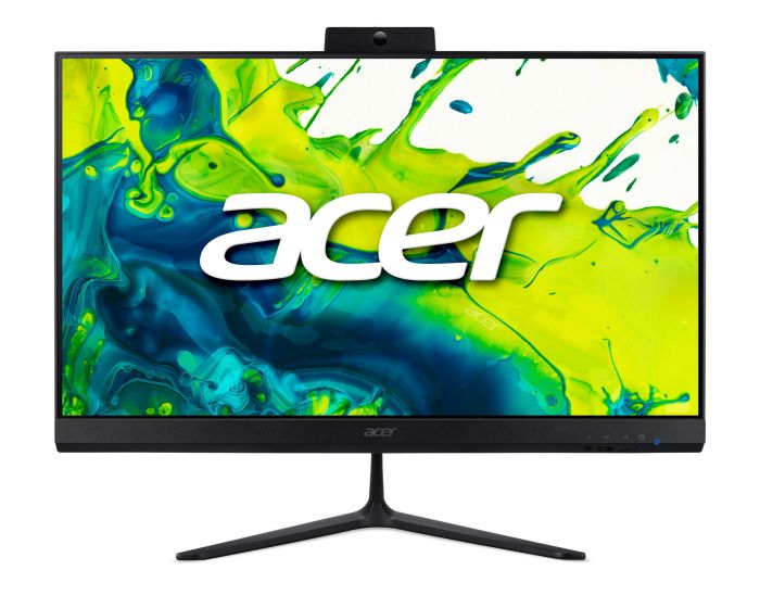 Комп'ютер персональний моноблок Acer Aspire C24-2G 23.8" FHD, Intel 5-120U, 16GB, F1TB, UMA, WiFi, кл+м, без ОС, чорний
