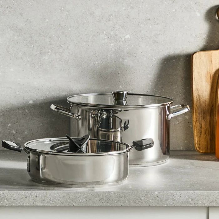 Сотейник Tefal Excellence+, з кришкою, 26см, нержавіюча сталь, скло, бакеліт, чорний