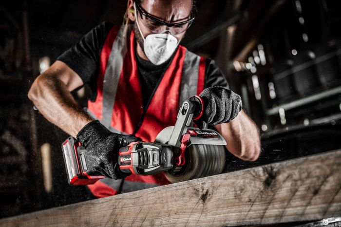 Шліфмашина щіткова акумуляторна Einhell Professional TP-BR 18/32 Li BL - Solo 100мм 18В 900-3200об/хв D120мм 2.29кг без АКБ та ЗП