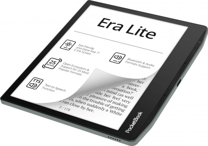 Електронна книга PocketBook 710 Era Lite, Stone Green