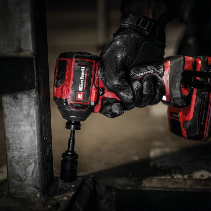 Гвинтоверт акумуляторний ударний Einhell Professional TP-CI 18/250-C Li BL - Solo 18В безщітковий 250Нм 	0-2800об/хв 0.95кг без АКБ та ЗП