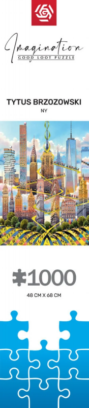 Пазл GoodLoot Imagination: Tytus Brzozowski New York 1000 ел.