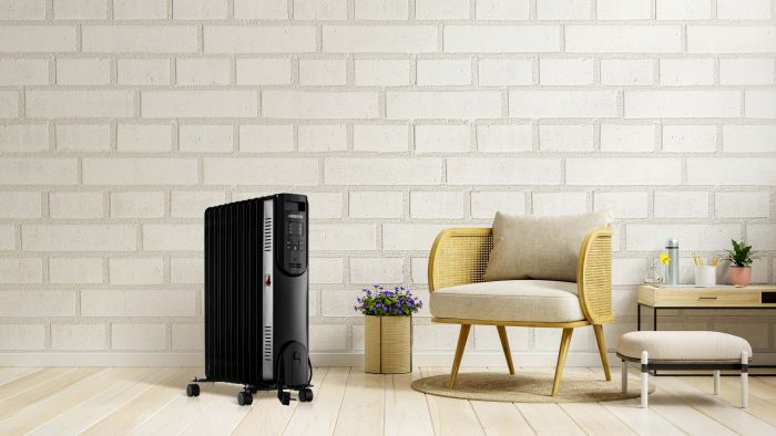 Обігрівач оливний ARDESTO OFH-E11X2 25м2, 2500Вт, електр. упр-ння, 11 секцій, пульт ДК, чорний