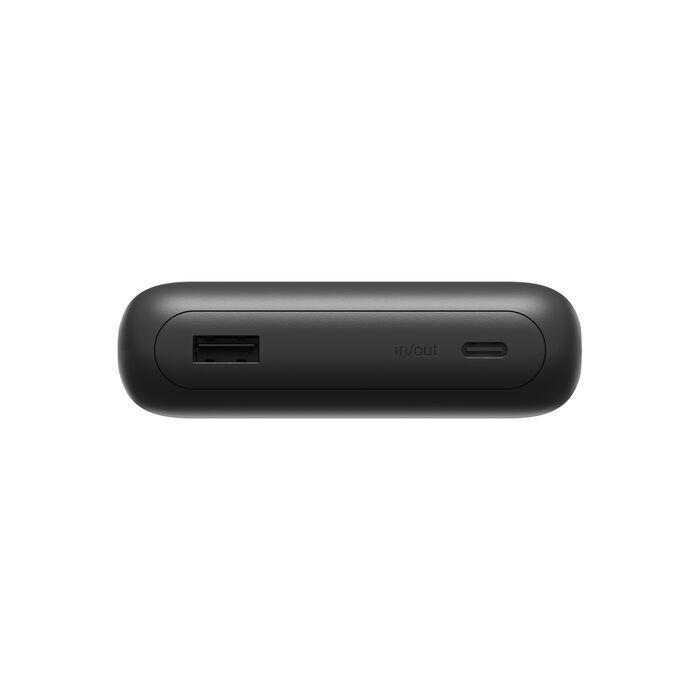 Акумулятор портативний літій-іонний Power Bank Belkin 25000мА·год, 158Вт, з інтегрованим кабелем USB-C, чорний
