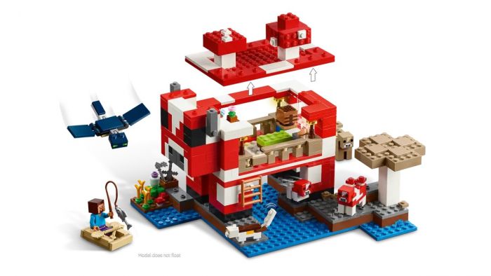 Конструктор LEGO Minecraft Грибний будинок