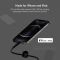 Кабель Belkin USB-C > Lightning заряджання/синхронізації 30Вт PD, 1м, плетений, силіконовий, з ремінцем на магніті, чорний