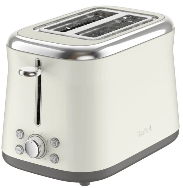 Тостер Tefal Collection 850Вт, розморожування, пластик, бежевий