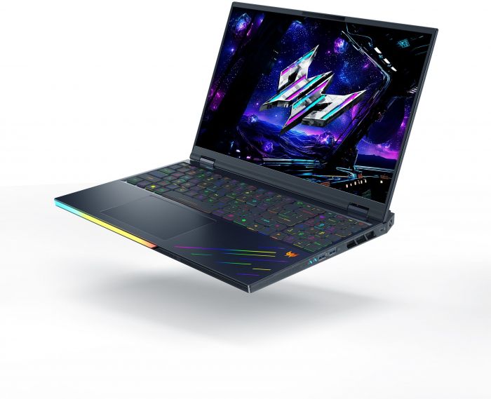 Ноутбук Acer Predator Helios 16 PH16-73 16" OLED, Intel U9-275HX, 32GB, F1TB, NVD5070Ti-12, Lin, чорний