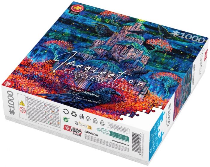 Пазл GoodLoot Imagination: Roch Urbaniak Raven Queen's Fortress 1000 ел.