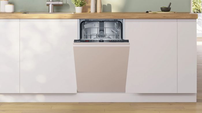 Посудомийна машина Bosch вбудована,  9 компл., F, 45см, білий