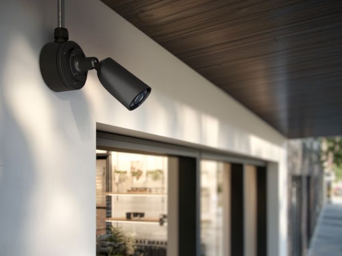 IP-Камера дротова Ajax BulletCam HL black, 5мп, 4мм, гібридне підсвічування IR 50м, білий Led 50м, Poe, True WDR, IP 65,  аудіо, кут огляду 75° до 85°, вулична, чорна