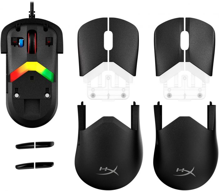 Миша HyperX Pulsefire SAGA, RGB, USB-A, чорний