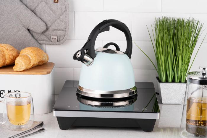 Чайник ARDESTO Gemini, 2л, нержавіюча сталь, блакитний