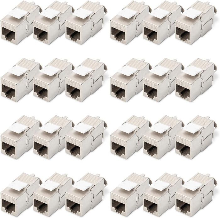 Модуль DIGITUS Keystone САТ 6А RJ45, STP, compact, 24 шт.