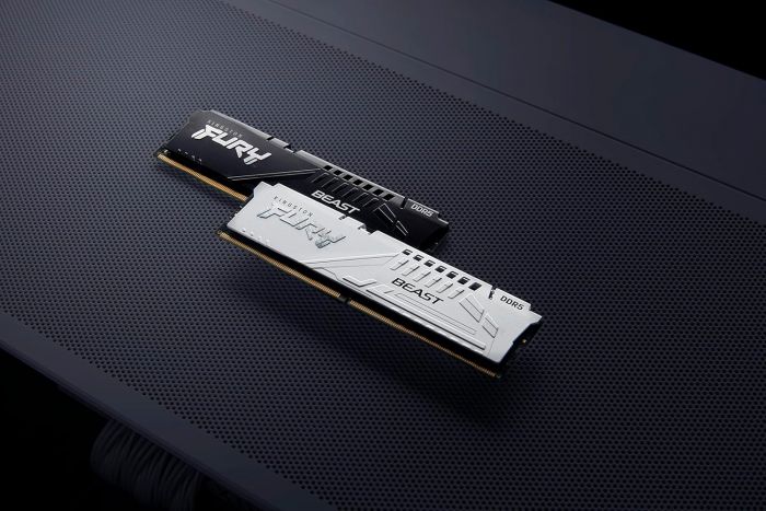 Пам'ять ПК Kingston DDR5 64GB KIT (32GBx2) 5600  FURY Beast Білий