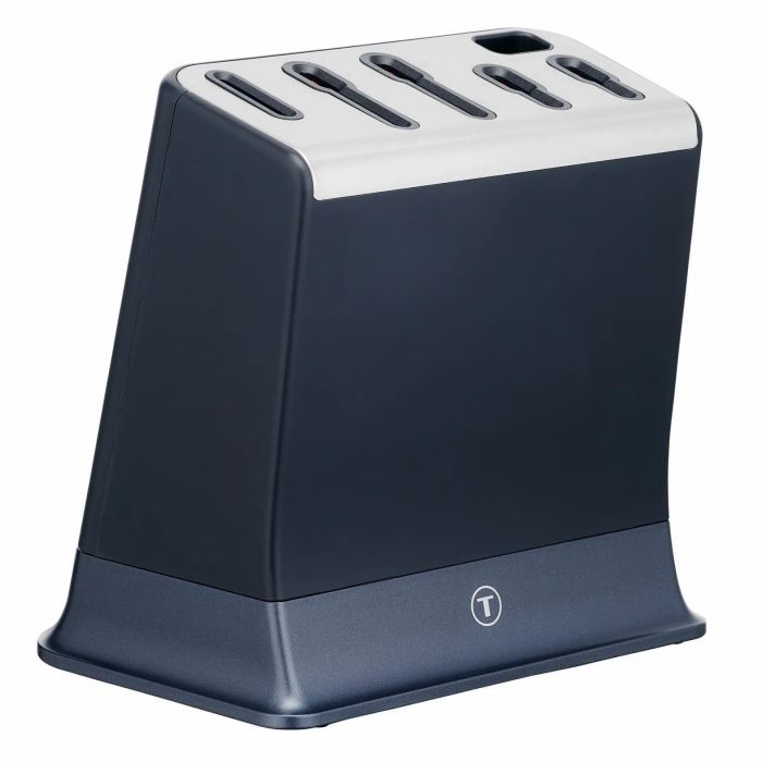 Набір ножів Tefal EverSharp Pro, з блоком, 6предметів, нержавіюча сталь, синій