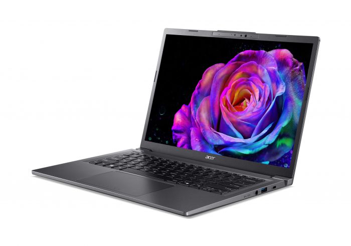 Ноутбук Acer Aspire 14 A14-52MT 14" WUXGA IPS Touch, Intel U7-258V, 32GB, F1TB, UMA, Win11, сірий