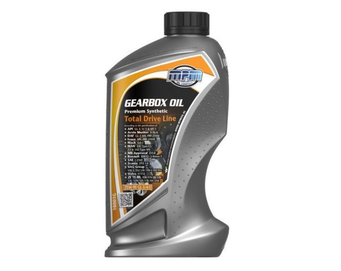 Олива трансмісійна MPM Premium Synthetic TDL 75W-90 GL-3/GL-4/GL-5/MT-1 1л (18001G)