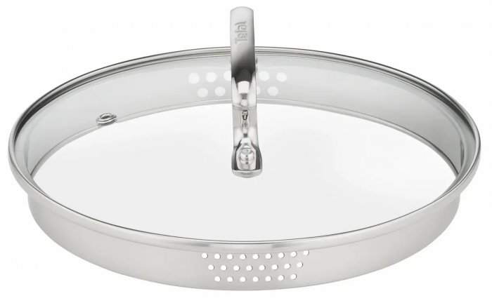 Каструля Tefal DUETTO+, 2.9л, з кришкою, нержавіюча сталь, скло