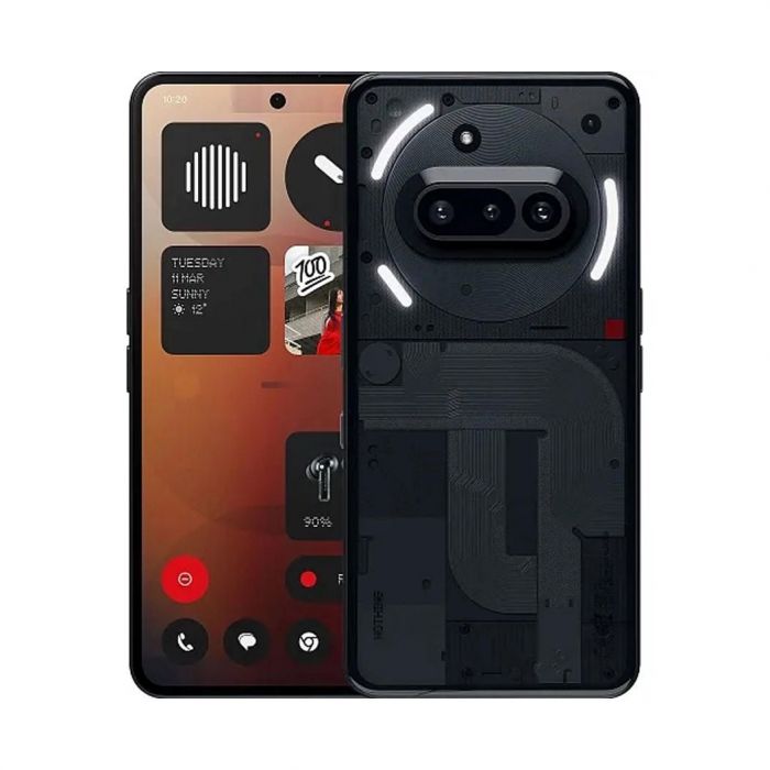Смартфон Nothing Phone (3a) 6.77" 8/128ГБ, 2SIM, 5000мА•год, чорний