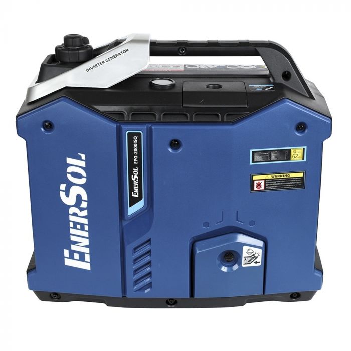 Генератор бензиновий інверторний EnerSol EPG-2000ISQ 230В 1.8/2.0кВт ручний стартер 22кг