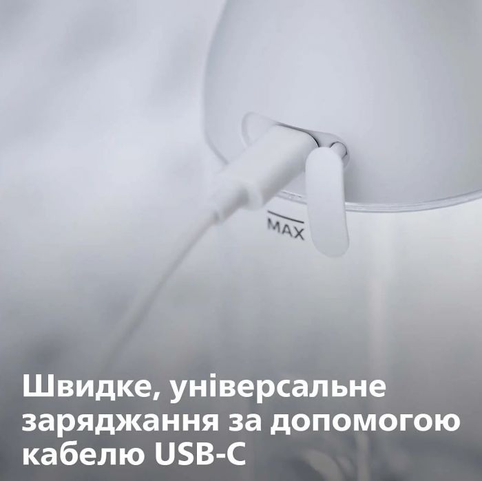 Іригатор Philips портативний Sonicare Cordless Power Flosser 3000, чаша 250 мл, чохол, 2 насадки , білий