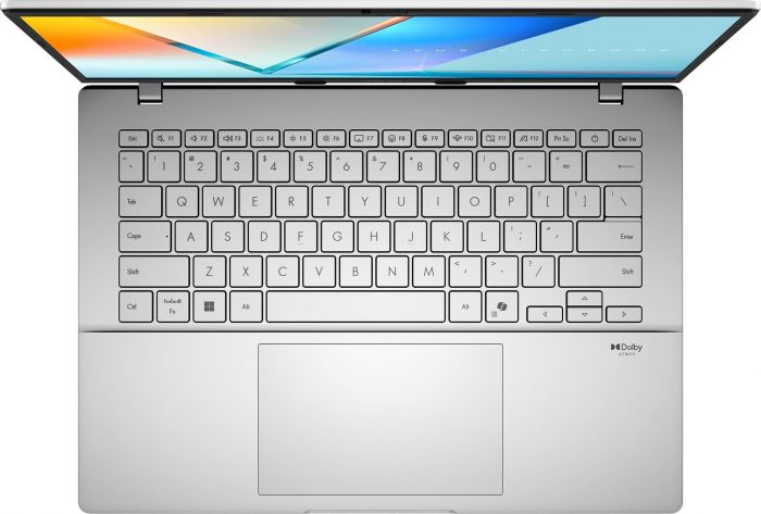 Ноутбук ASUS Vivobook S 14 S3407VA-LY015 14" WUXGA IPS, Intel i5-13420H, 16GB, F512GB, UMA, NoOS, Сріблястий