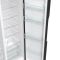 Холодильник SBS Gorenje, 179х70х92см, 2 двері, 376(190)л, А++, NF+, Інв., Зона св-ті, диспенсер, генератор льоду, Зовн. Диспл, чорний