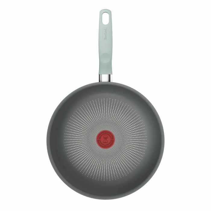 Сковорода ВОК Tefal Halo EUCALYPTUS, 26см, алюміній, бакеліт, сірий