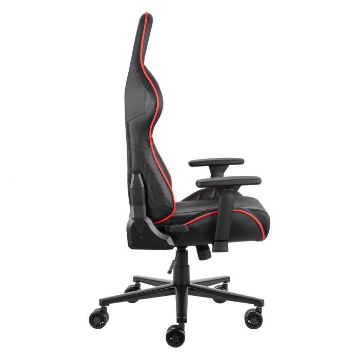 Крісло 2E GAMING HIBAGON II, ПУ шкіра, 3D-Armrests, чорно-червоний