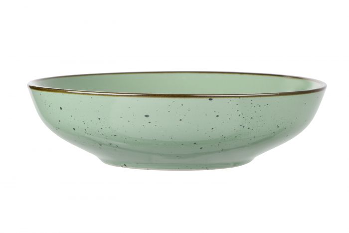 Тарілка супова ARDESTO Bagheria Pastel green, 20см, кераміка, зелений