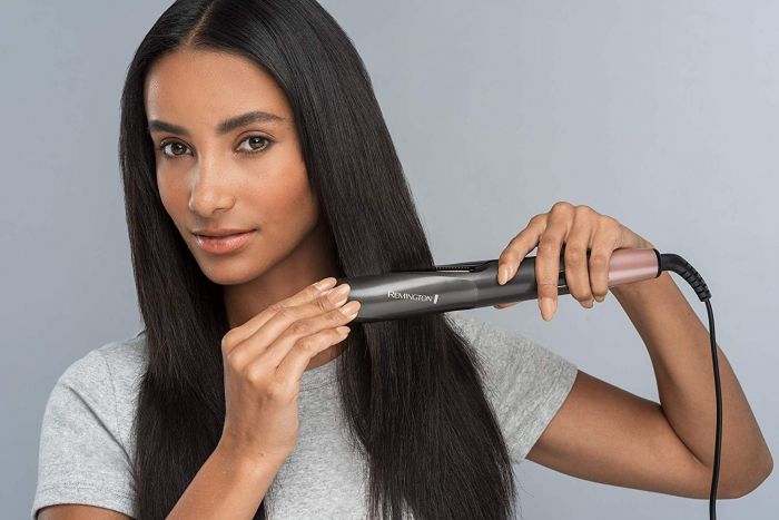 Випрямляч Remington Curl&Straight Confidence, 47Вт, темп.режимів-5, 150-230С, дисплей, кераміка, чорний