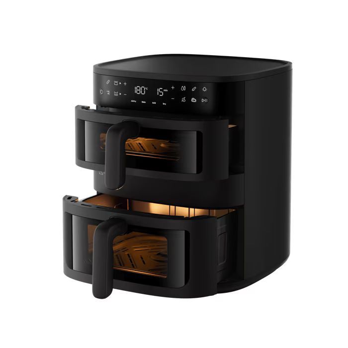 Мультипіч Electrolux 2700Вт, чаша-7+4л, сенсорне керування, 8 авто. програм, 2 чаши, з віконцем, пластик, чорний